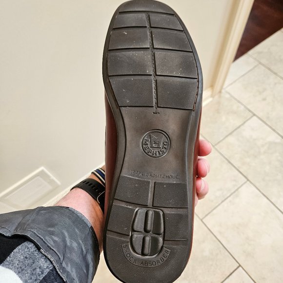 Mephisto Brown Leather Loafers - Picture 14 of 16